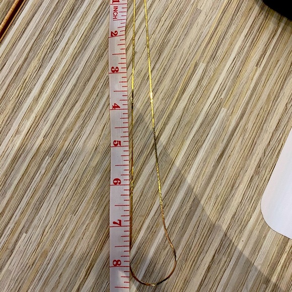 18K Gold Jade Chain - Picture 5 of 6